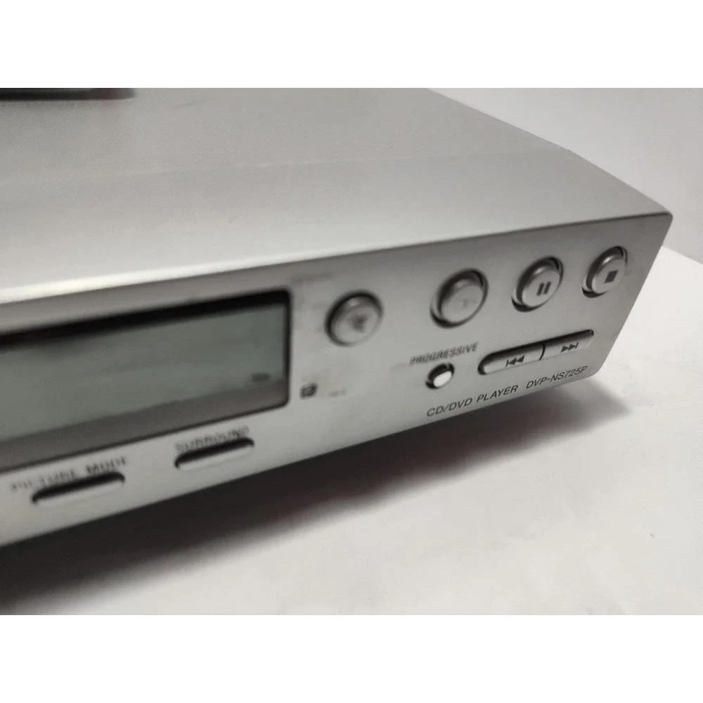 Sony DVP-NS725P DVD Player Silver Progressive Scan CD DVD MP3 480p Region 1